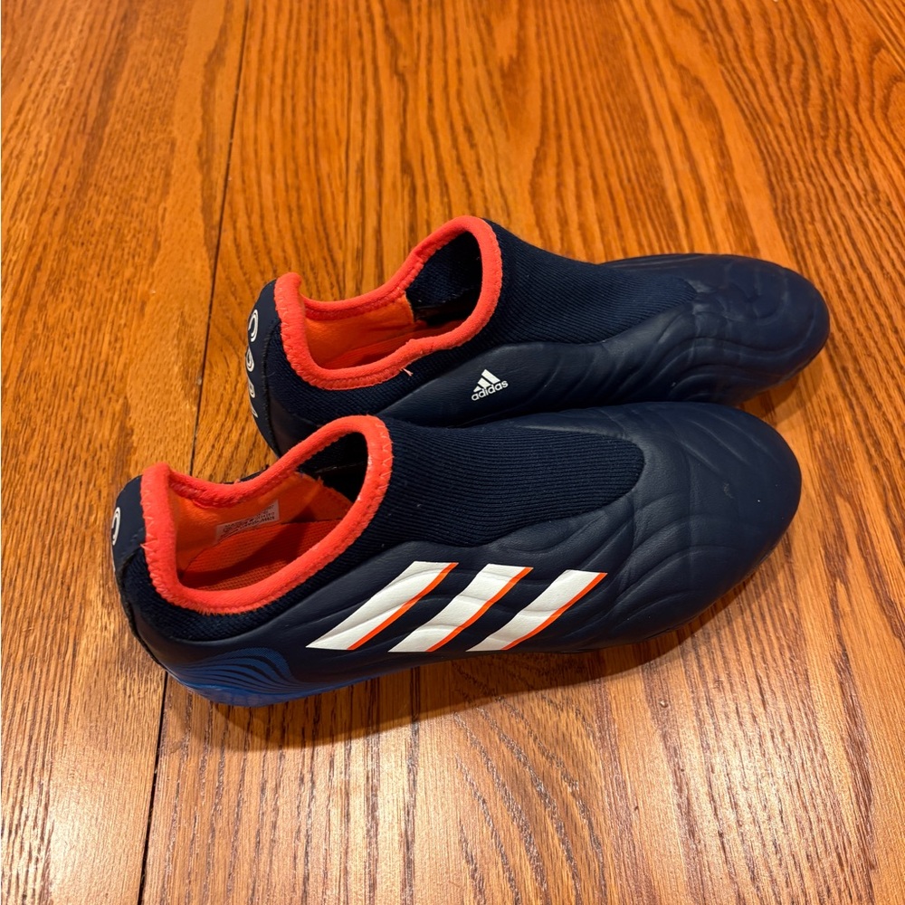 Adidas Navy and Orange Slip On COPA Cleats